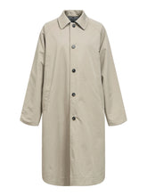 Load image into Gallery viewer, Object Holly reversible trench coat Opal Grey &amp; Macedamia
