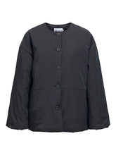 Load image into Gallery viewer, Object Gemmi padded jacket with matching scarf Black
