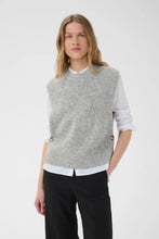 Load image into Gallery viewer, Part Two Charlye button side tank Medium Grey Melange
