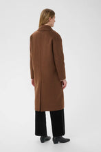 Load image into Gallery viewer, Part Two Lorelaiana longline coat Downtown Brown - CW CW 
