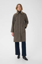 Load image into Gallery viewer, Part Two Catherin Houndstooth tailored coat Small Check
