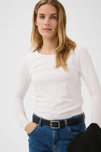 Load image into Gallery viewer, Part Two Nemajas L/S t shirt Bright White
