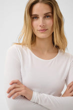Load image into Gallery viewer, Part Two Nemajas L/S t shirt Bright White
