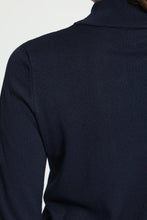 Load image into Gallery viewer, Ichi Luls turtleneck pullover Total Eclipse - CW CW 
