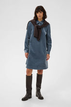 Load image into Gallery viewer, Part Two Corintha corduroy dress Flint Stone
