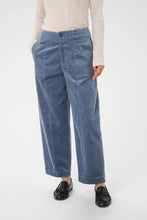 Load image into Gallery viewer, Part Two Netta corduroy cargo pocket trouser Flint Stone
