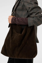Load image into Gallery viewer, Part Two Coryla Suede shoulder bag Mole
