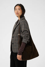 Load image into Gallery viewer, Part Two Coryla Suede shoulder bag Mole
