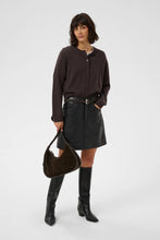 Load image into Gallery viewer, Part Two Corilia suede handbag Mole
