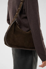 Load image into Gallery viewer, Part Two Corilia suede handbag Mole
