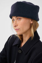 Load image into Gallery viewer, Part Two Chrisse Sherpa hat Dark Navy
