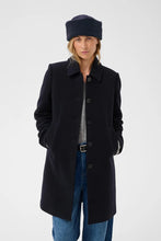 Load image into Gallery viewer, Part Two Chrisse Sherpa hat Dark Navy
