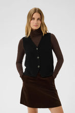 Load image into Gallery viewer, Part Two Sylva knitted wool waistcoat - CW CW 
