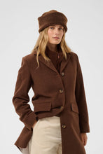 Load image into Gallery viewer, Part Two Chrisse sherpa hat Downtown Brown
