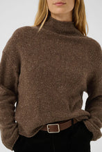 Load image into Gallery viewer, Part Two Chanelly high neck pullover Brown Nepse - CW CW 
