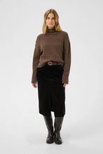 Load image into Gallery viewer, Part Two Chanelly high neck pullover Brown Nepse - CW CW 
