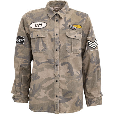 Costamani Badge detail jacket Camouflage