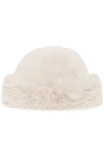 Load image into Gallery viewer, Ichi Ebna faux fur hat Oatmeal
