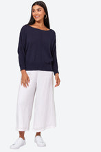 Load image into Gallery viewer, Eb &amp; Ive Jovial cotton jumper Sapphire
