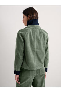 Seasalt Ocean Mist  cord jacket Dusky Green