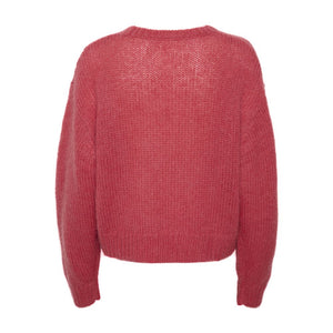 Part Two Lindi mohair blend jumper Raspberry