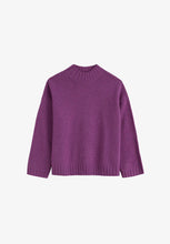 Load image into Gallery viewer, Seasalt Bedruthan lambswool jumper Purple Coral
