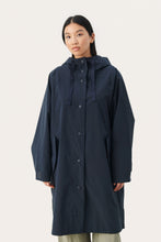 Load image into Gallery viewer, Part Two Emmy raincoat Dark Navy
