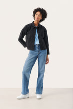 Load image into Gallery viewer, Part Two Freda patch pocket casual jacket Blue Graphite

