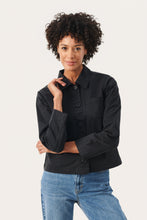 Load image into Gallery viewer, Part Two Freda patch pocket casual jacket Blue Graphite
