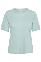 Load image into Gallery viewer, Part Two Emme linen T shirt Ether
