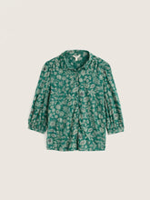 Load image into Gallery viewer, Seasalt Embrace 3/4 jersey shirt Woodland Forms Dark Thyme

