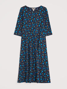 Seasalt Wild Bouquet dress Falling Flowers Maritime