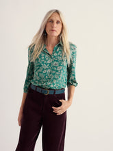 Load image into Gallery viewer, Seasalt Embrace 3/4 jersey shirt Woodland Forms Dark Thyme
