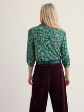 Load image into Gallery viewer, Seasalt Embrace 3/4 jersey shirt Woodland Forms Dark Thyme
