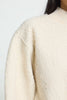 Ichi Curley teddy texture pullover Birch
