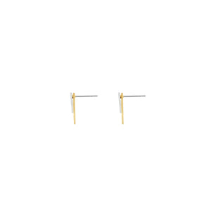Dansk Theia two way two tone studs Gold & Silver