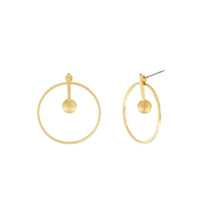 Load image into Gallery viewer, Dansk Tabitha Interstellar multi-styleable earring Gold Plating
