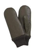 Load image into Gallery viewer, Ichi Nilla leather mittens Forest Night
