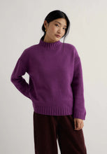 Load image into Gallery viewer, Seasalt Bedruthan lambswool jumper Purple Coral
