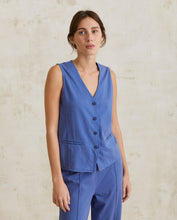 Load image into Gallery viewer, Yerse Casual waistcoat Royal Blue
