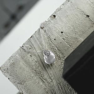 Dansk Audrey adjustable pearl necklace Silver Plated