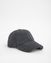 Load image into Gallery viewer, Yerse shearling baseball hat Anthracite
