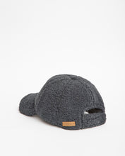 Load image into Gallery viewer, Yerse shearling baseball hat Anthracite
