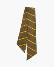 Load image into Gallery viewer, Yerse striped silk necktie Brown
