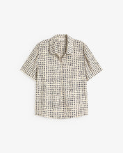 Load image into Gallery viewer, Yerse Graphic print shirt Navy Ivory - CW CW 
