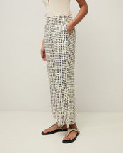 Load image into Gallery viewer, Yerse Graphic print soft trouser Navy Ivory - CW CW 
