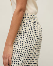 Load image into Gallery viewer, Yerse Graphic print soft trouser Navy Ivory - CW CW 
