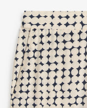 Load image into Gallery viewer, Yerse Graphic print soft trouser Navy Ivory - CW CW 
