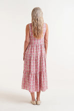 Load image into Gallery viewer, Compañia Fantastica Sugar print tiered midi dress Multi
