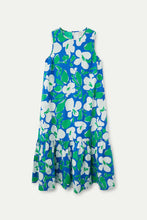 Load image into Gallery viewer, Campañia Fantastico Bosco floral print sundress Blue Green
